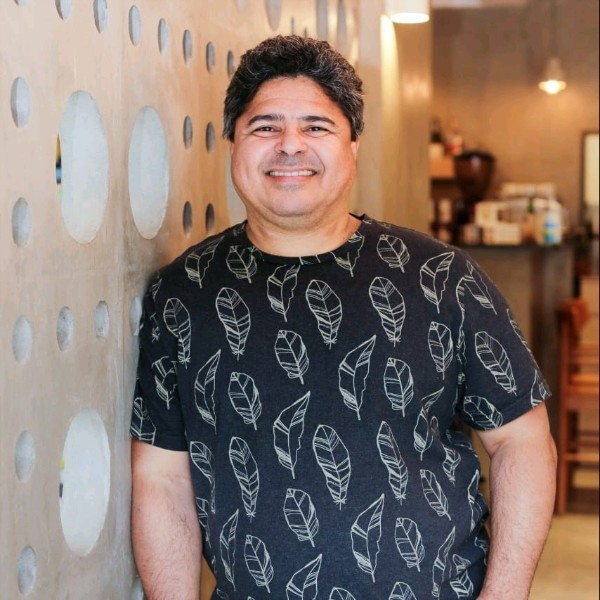Retrato de Flávio Conrado